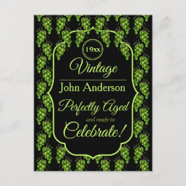 Cartão Postal Cartão-postal de Uvas Verdes