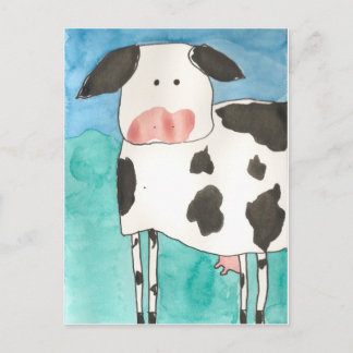 Cartão Postal Cartão-postal de vaca