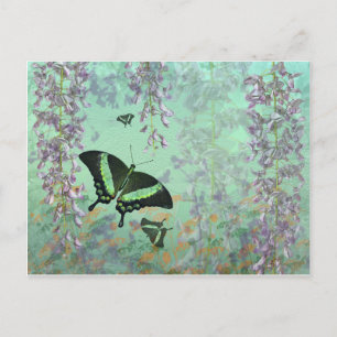 Cartão Postal Cartão-postal de Verão Swallowtail