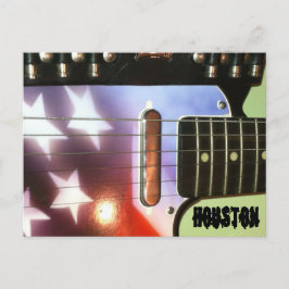 Cartão Postal Cartão-postal de violão Houston