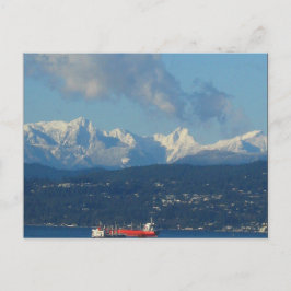 Cartão Postal Cartão-postal de visualização do Vancouver