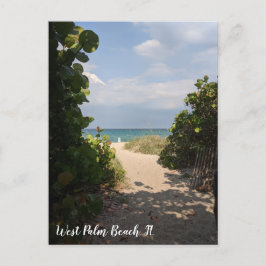 Cartão Postal Cartão-postal de West Palm Beach