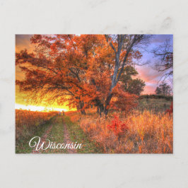 Cartão Postal Cartão-postal de Wisconsin