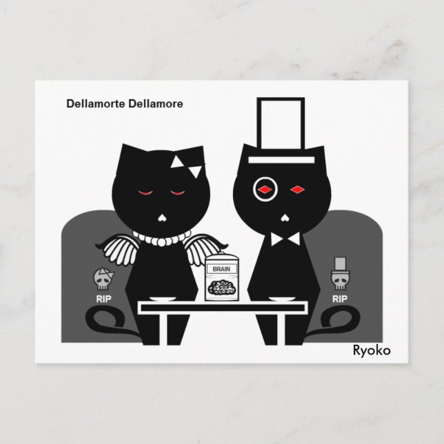 Cartão Postal Cartão-postal Dellamorte Dellamore (Frente)