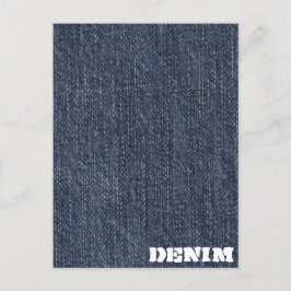 Cartão Postal Cartão-postal Denim Series 10