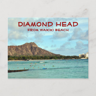 Cartão Postal Cartão-postal Diamond Head