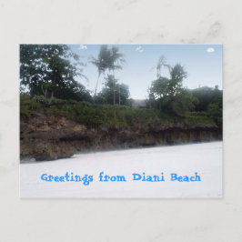 Cartão Postal Cartão-postal Diani Beach Kenya
