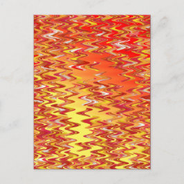 Cartão Postal Cartão-postal digital Marble Patch Tight Swirl