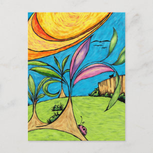 Cartão Postal Cartão-postal, Diversão de Verão no Quintal