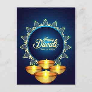 Cartão Postal Cartão-postal Diwali