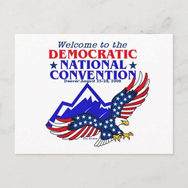 Cartão Postal Cartão-postal DNC Obama (Frente)