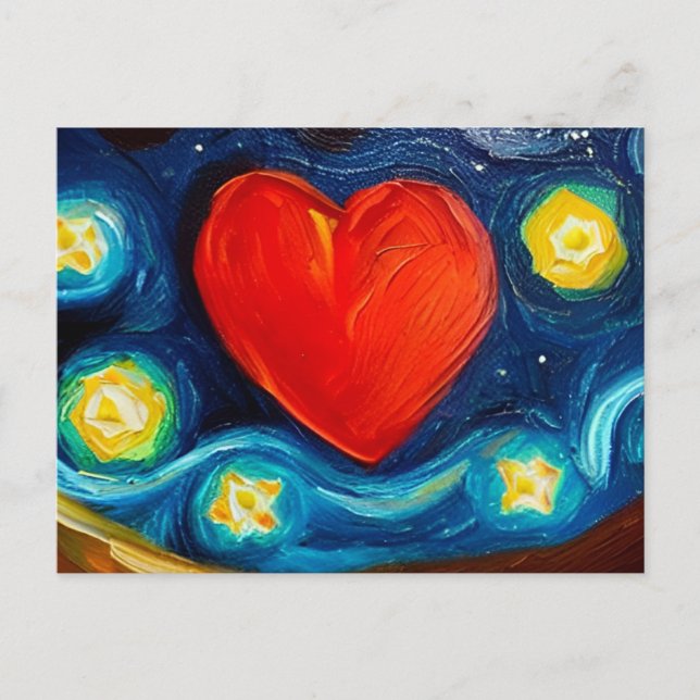 Cartão Postal Cartão-postal do Amor (Frente)