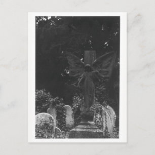 Cartão Postal Cartão-postal do antigo Cemitério Angel Statue