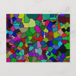 Cartão Postal Cartão-postal do Azulejo de Bloco de Vidro Estreit