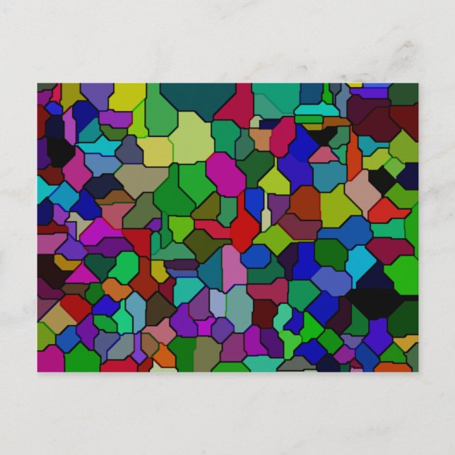 Cartão Postal Cartão-postal do Azulejo de Bloco de Vidro Estreit (Frente)