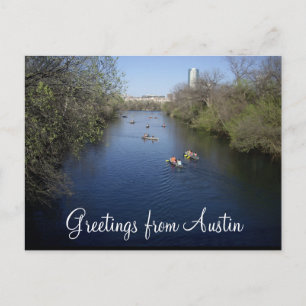Cartão Postal Cartão-postal do Barco Austin Texas