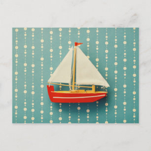 Cartão Postal Cartão-postal do Barco Brinquedo