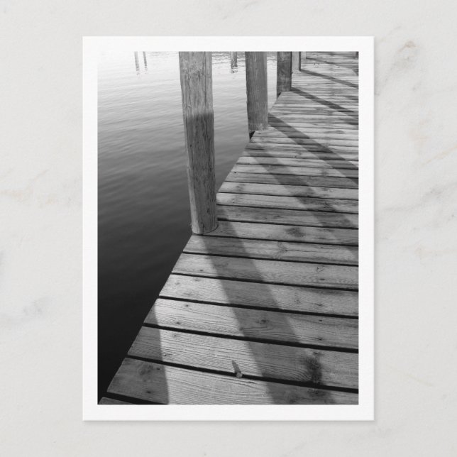 Cartão Postal Cartão-postal do Boat Wooden (Frente)