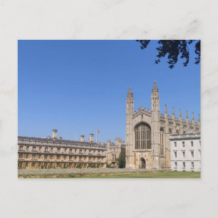 Cartão Postal Cartão-postal do Cambridge King's College