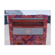 Cartão-postal do Canadá (Alt Back) para Posto/Post