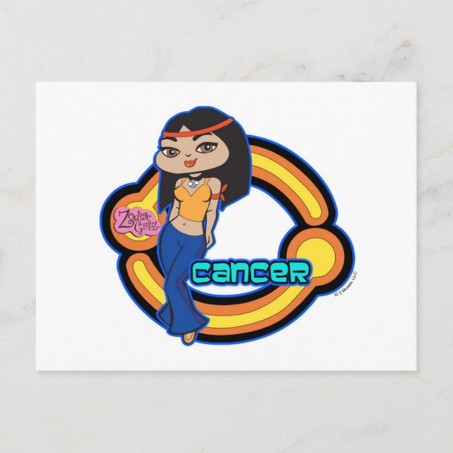 Cartão Postal Cartão-postal do cancer (Frente)