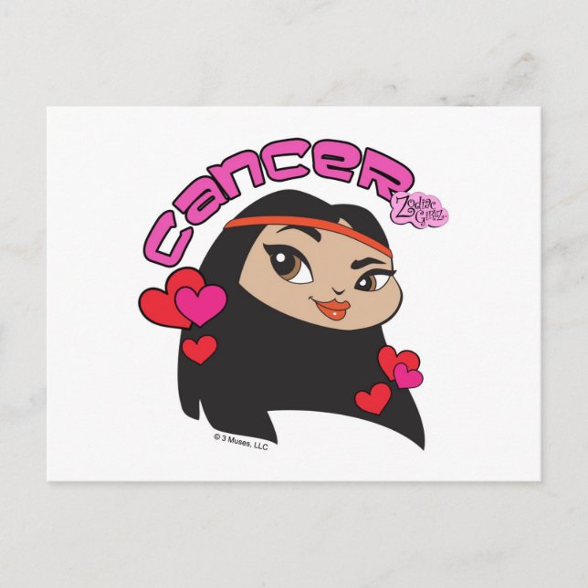 Cartão Postal Cartão-postal do cancer (Frente)