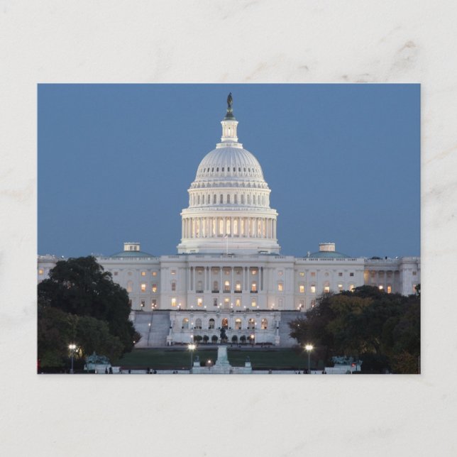 Cartão Postal Cartão-postal do Capitólio (Frente)