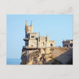 Cartão Postal Cartão-postal do Castelo da Crimeia Ucrânia de Swa
