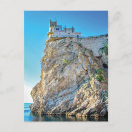 Cartão Postal Cartão-postal do Castelo da Crimeia Ucrânia de Swa