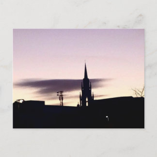 Cartão Postal Cartão-postal do céu roxo