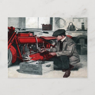 Cartão Postal Cartão-postal do Cobrir da revista de 1919 [tom es