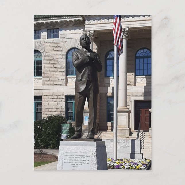 Cartão Postal Cartão-postal do Congresso John Lewis (Frente)