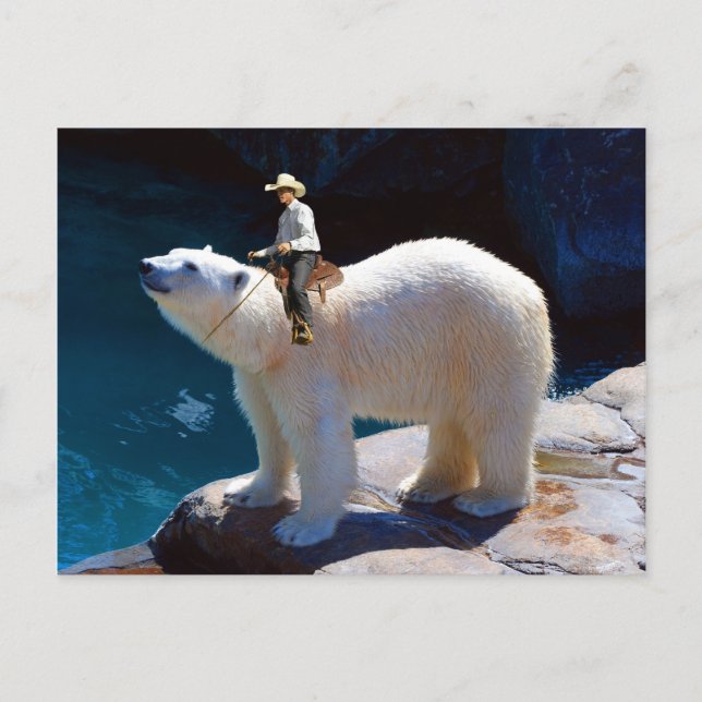 Cartão Postal Cartão-postal do Cowboy (Frente)