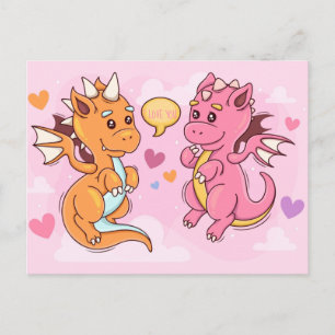 Cartão Postal Cartão-postal do dia de os namorados