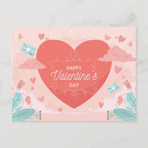 Cartão Postal Cartão-postal do dia de os namorados