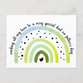 Cartão Postal Cartão-postal do dia de os pais - Pai especial