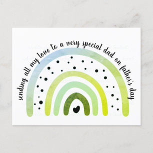Cartão Postal Cartão-postal do dia de os pais - Pai especial