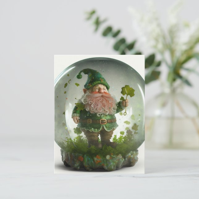 Cartão Postal Cartão-postal do dia do Patrick (Em pé/Frente)