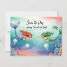 Cartão-postal do Dia Internacional da Amizade