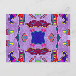 Cartão Postal Cartão-postal do Dragão Roxo