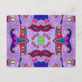 Cartão Postal Cartão-postal do Dragão Roxo