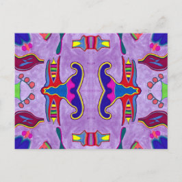 Cartão Postal Cartão-postal do Dragão Roxo