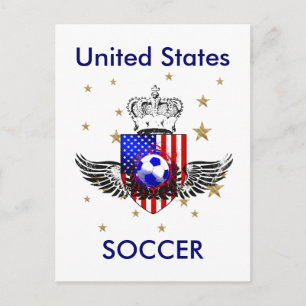 Cartão Postal Cartão-postal do emblema do futebol americano
