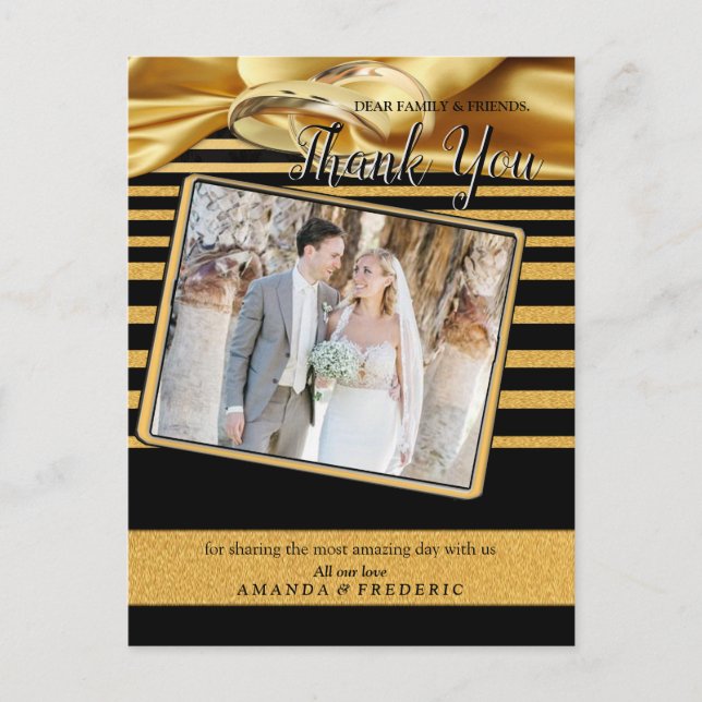 Cartão Postal Cartão-postal do Excelente Gatsby Obrigado (Frente)