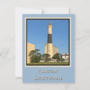 Cartão Postal Cartão-postal do Farol Absecon