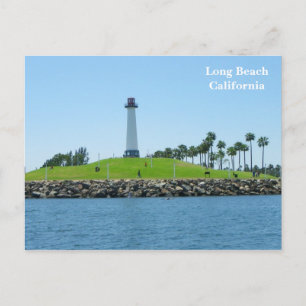 Cartão Postal Cartão-postal do Farol de Long Beach!
