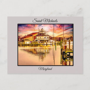 Cartão Postal Cartão-postal do farol Estreito Michales Hooper da