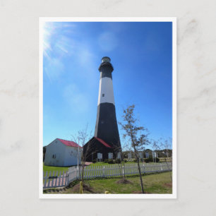 Cartão Postal Cartão-postal do farol Tybee