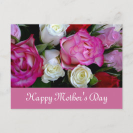 Cartão Postal Cartão-postal do feliz dia de as mães