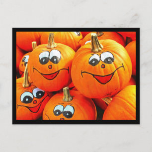 Cartão Postal Cartão-postal do Festa de Halloween Pumpkins Jack